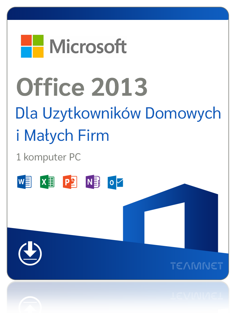 Microsoft Office 2013 dla Użytkowników Domowych i Małych Firm