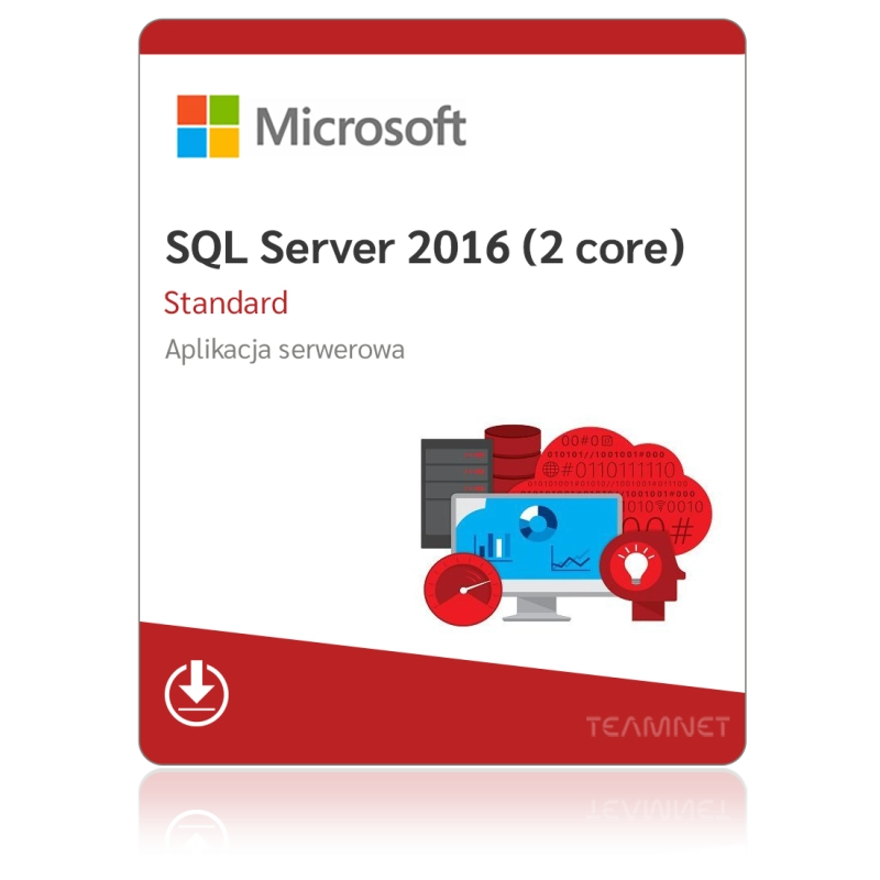 Microsoft SQL Server 2016 Standard (2core)