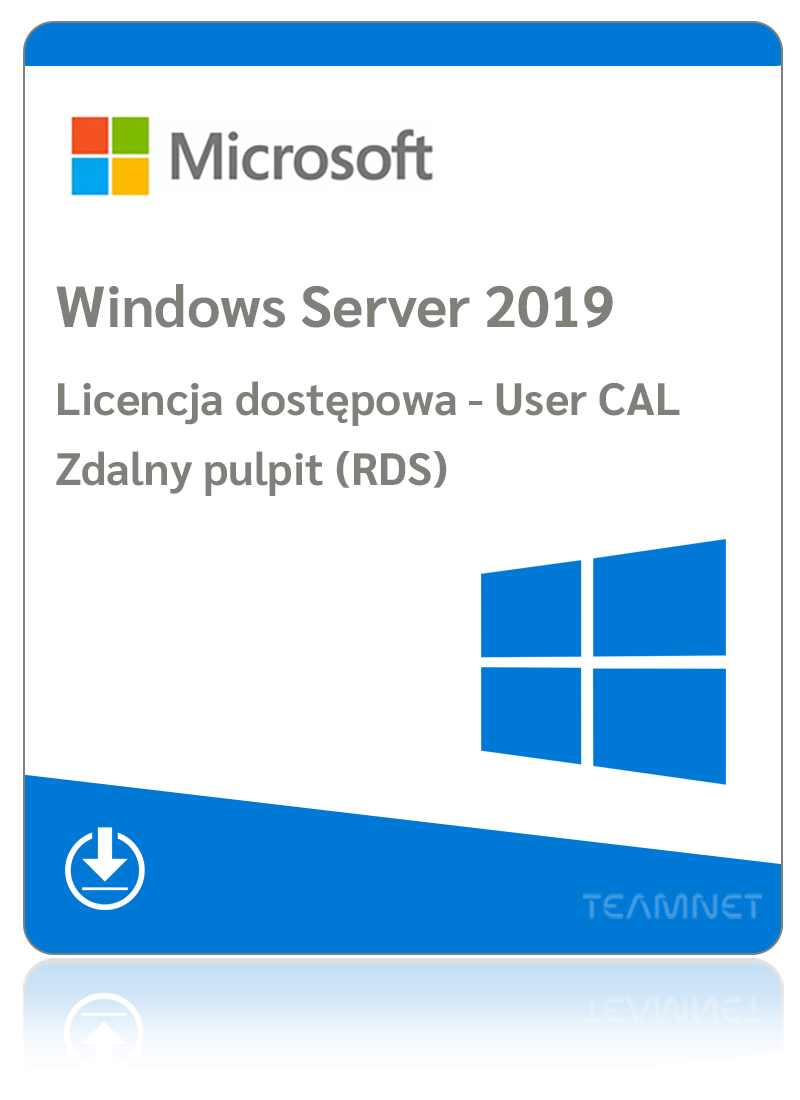 Microsoft Windows Server 2019 RDS – 1 User CAL