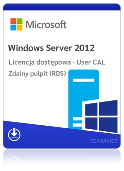 Microsoft Windows Server 2012 RDS – 1 User CAL