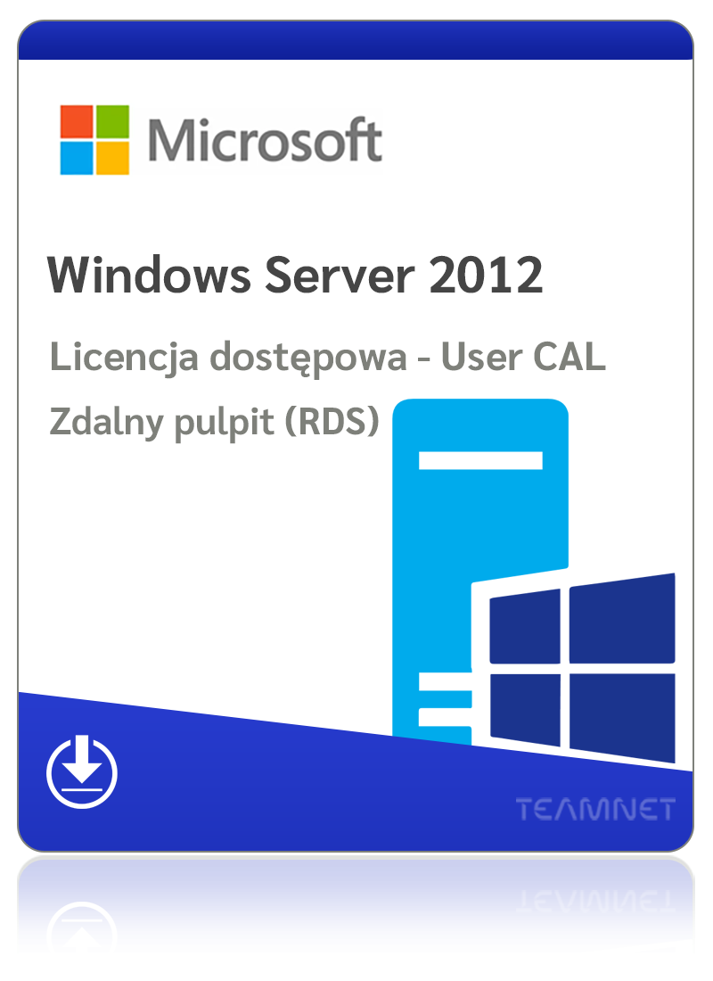 Microsoft Windows Server 2012 RDS – 1 User CAL