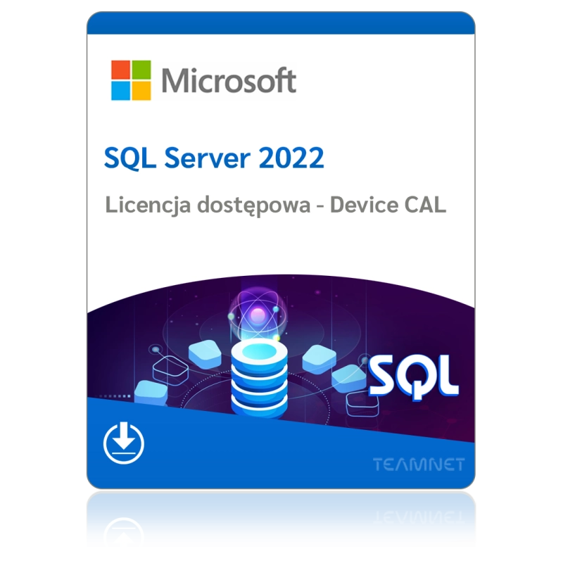 Microsoft SQL Server 2022 Standard – 1 Device CAL