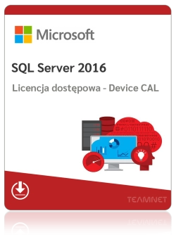 Microsoft SQL Server 2016 Standard – 1 Device CAL