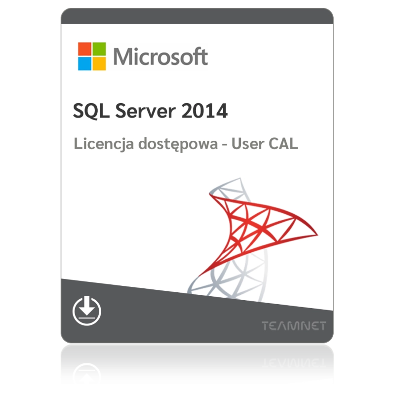 Microsoft SQL Server 2014 Standard – 1 User CAL