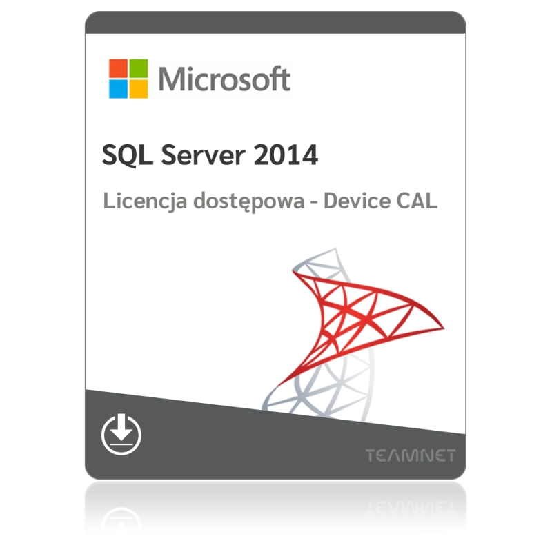 Microsoft SQL Server 2014 Standard – 1 Device CAL