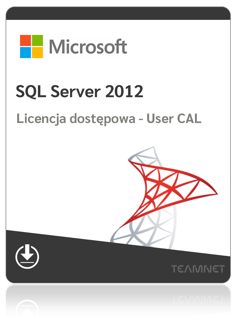 Microsoft SQL Server 2012 Standard – 1 User CAL