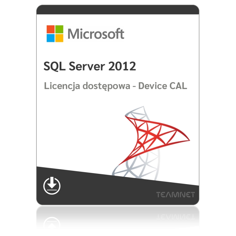 Microsoft SQL Server 2012 Standard – 1 Device CAL