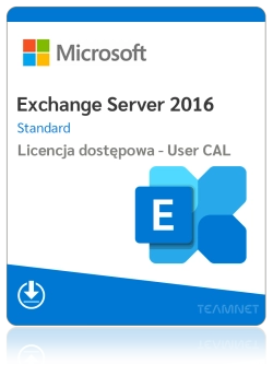 Microsoft Exchange Server 2016 Standard - 1 User CAL