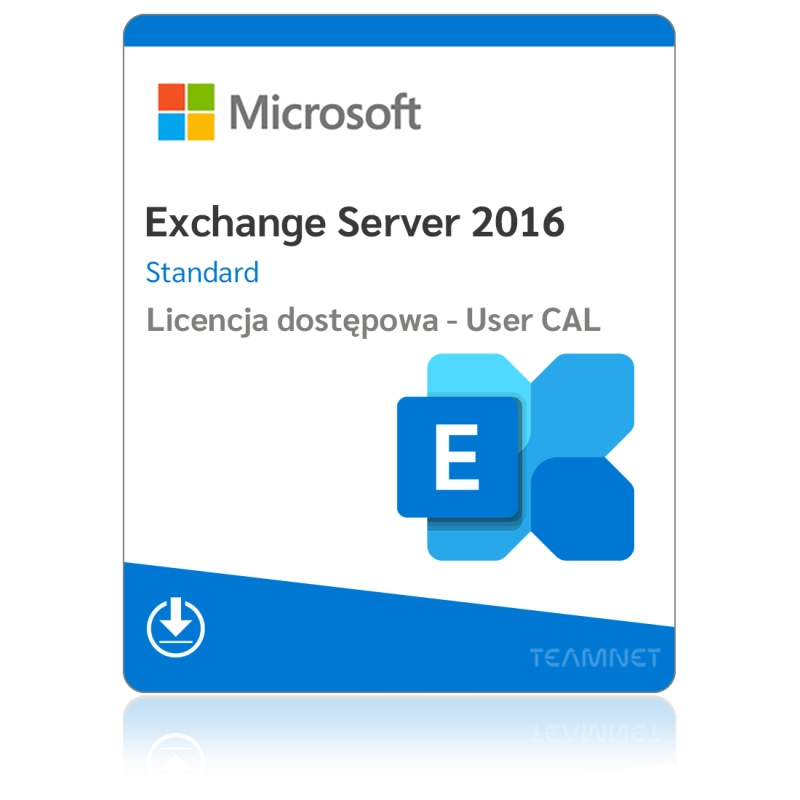 Microsoft Exchange Server 2016 Standard - 1 User CAL