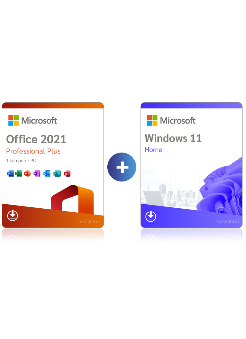 Microsoft Office 2021 Professional Plus + Microsoft Windows 11 Home